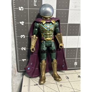2019 Marvel 5.5" Mysterio Spiderman Figure NO ACCESSORIES.